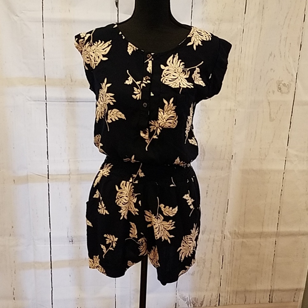 Mango Suit romper Sz M